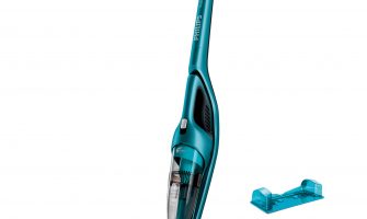 Aspirator vertical si mop portabil PHILIPS PowerPro Aqua 3 in 1 FC6404/01, 0.6l, 18V, Albastru