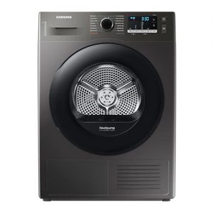 Uscator de rufe Samsung DV90TA040AX/LE, Pompa de caldura, 9 kg, Clasa A++, Quick Dry, Optimal Dry, Wrinkle Prevent, Smart Check, Inox