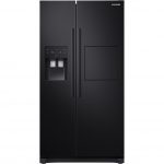 Side by side Samsung RS50N3913BC/EO , 501 l, Clasa F, Full NoFrost, Compresor Digital Inverter, All Around Cooling, Display, Dispenser apa si gheata, Negru