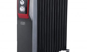 Calorifer electric Star-Light YOH13B, 2500 W, 13 elementi, 3 trepte de putere, Termostat reglabil, Protectie supra-incalzire, Protectie anti-inghet, Indicator luminos, Negru