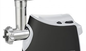 Masina de tocat Star-Light MG-120BW, 1400W, Accesoriu carnati si kebbe, Cutit inox, Negru/Alb