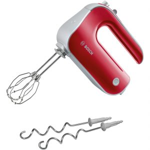 Mixer de mana Bosch MFQ40303, 500 W, 5 viteze + Turbo ,Rosu
