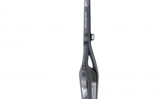Aspirator vertical Rowenta RH6756WO, 48W, 21.6V, 0.6L, autonomie 45 min, perie de aspirare rotativa, Gri
